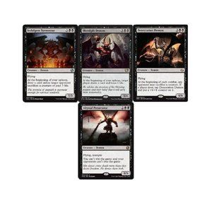 Heartless Demons (Mono Black) Deck - Abyssal - 60 Cards MTG - Magic Gathering NM